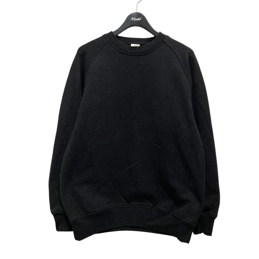 COMOLI コモリ 24SS クルーネックスウェット Z01 05002 ブラック 