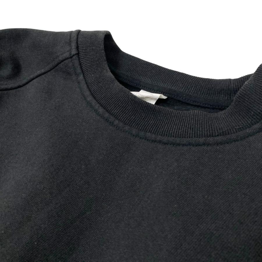 COMOLI コモリ 24SS クルーネックスウェット Z01 05002 ブラック 