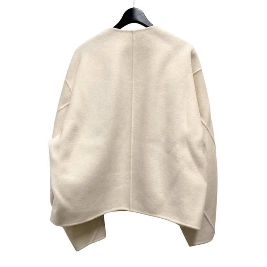 LOHEN ローヘン バックフォルムリバージップブルゾンコート ウール