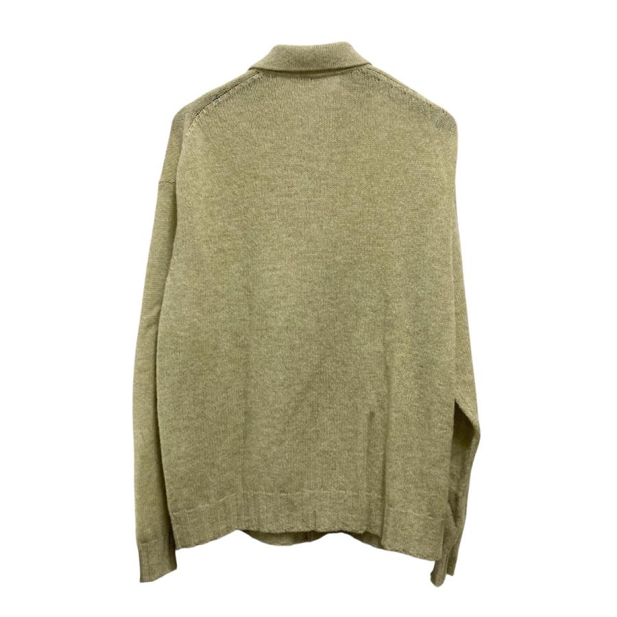 AURALEE（オーラリー） カシミヤ混カーディガン A23AC01SC グリーン