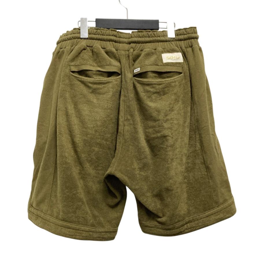 サプール SAPEur パイルショートパンツ オリーブ サイズ：XL 