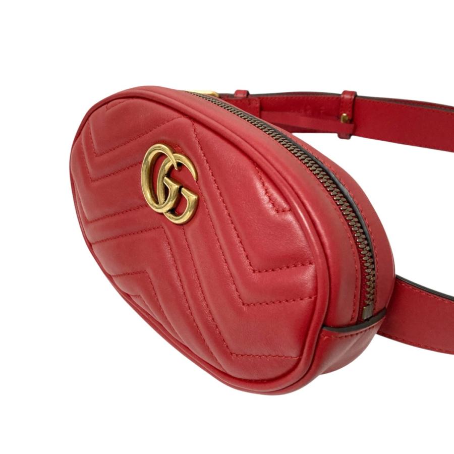 GUCCI（グッチ） 【値下げ】GUCCI ボディバッグ 476434・585795 レッド