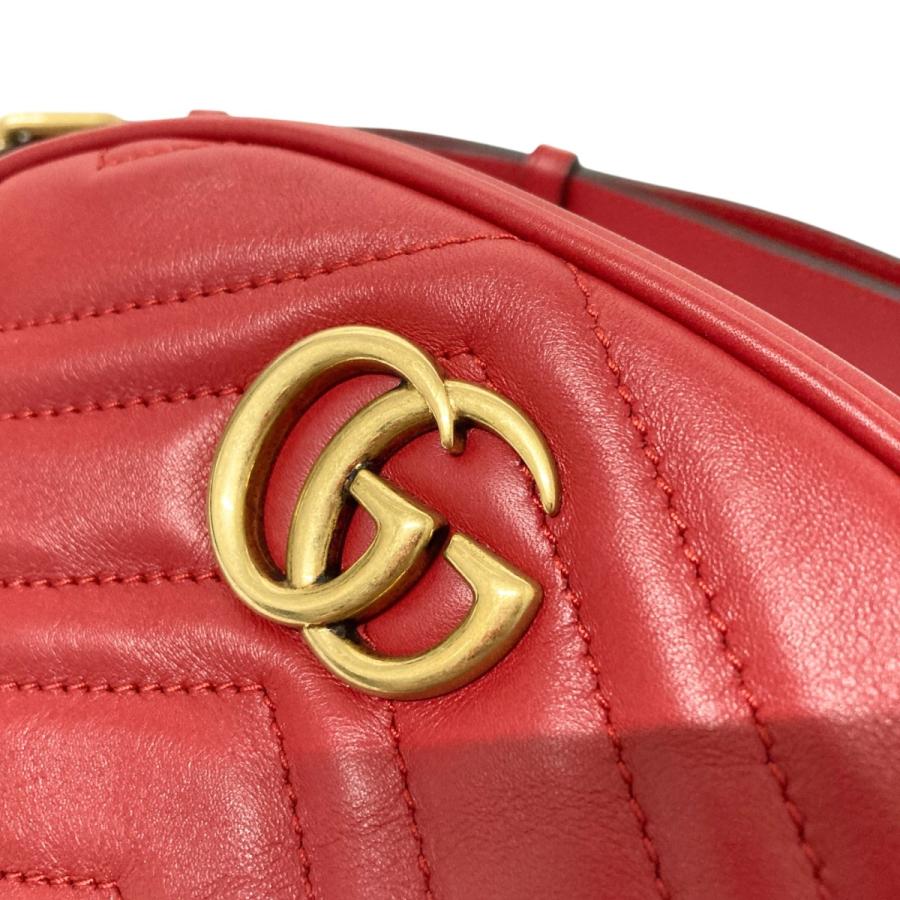 GUCCI（グッチ） 【値下げ】GUCCI ボディバッグ 476434・585795 レッド
