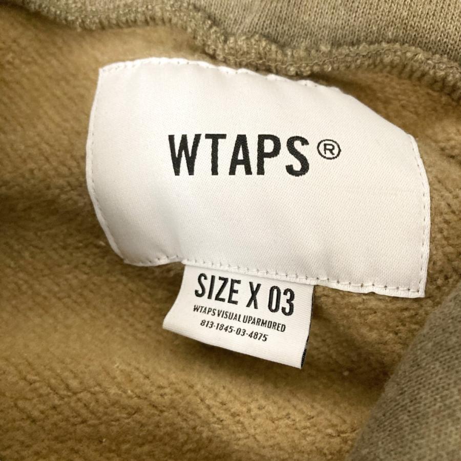 パーカー wtaps desigh hooded team bleached 3 L WTAPS（ダブルタップス） 【値下げ】WTAPS DESIGN HOODED TEAM 加工