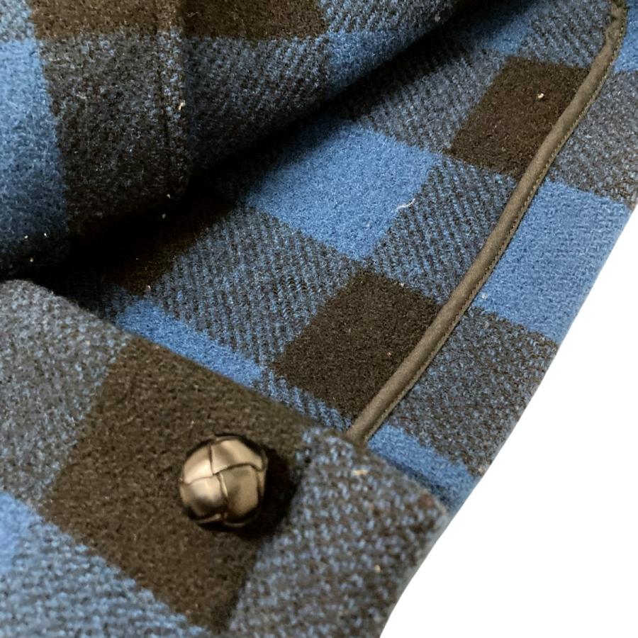 TENDERLOIN テンダーロイン チェックジャケット ブルー×ブラック