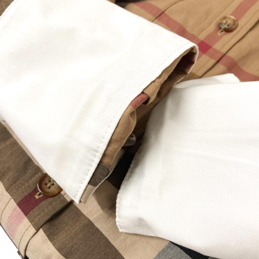 BURBERRY ベージュ チェック柄 シャツワンピース 14Y BURBERRY