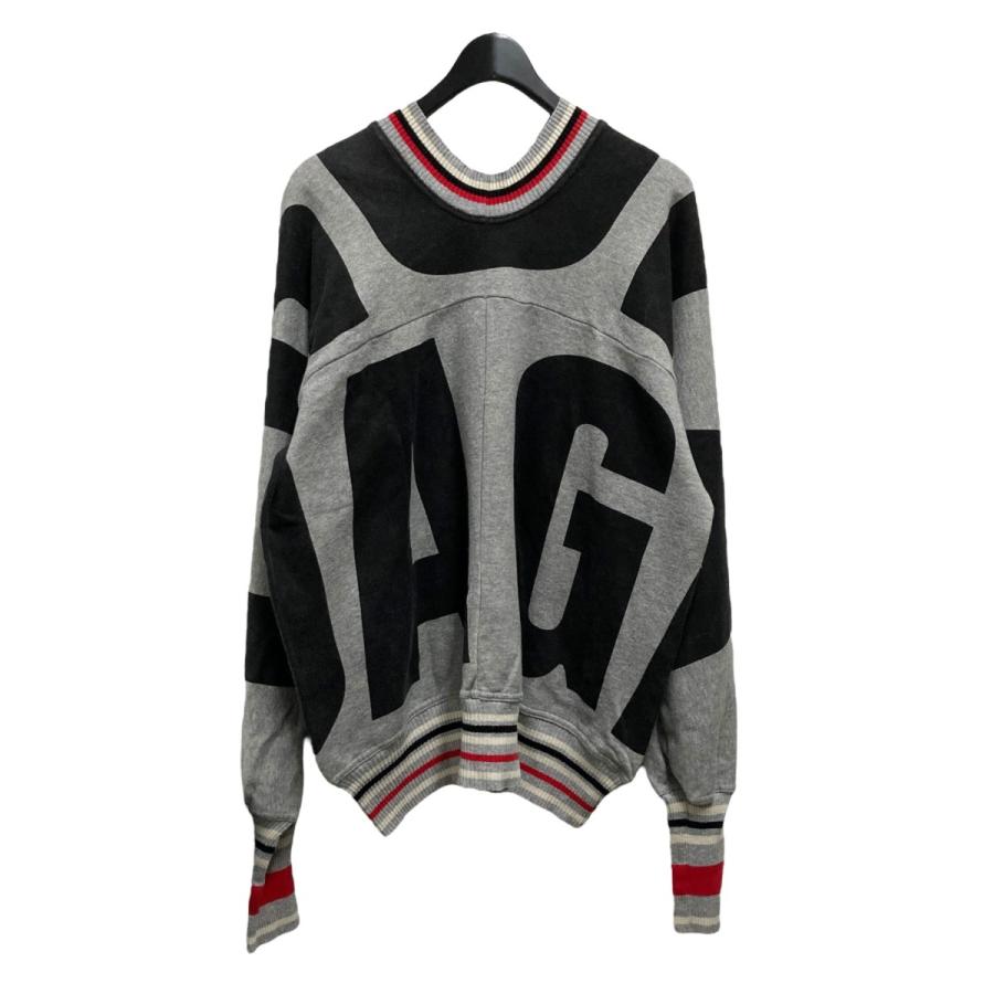【値下げ】Vivienne Westwood WORLDS END プロパガンダトレーナー 2005 108 グレー×ブラック サイズ：M/L (和歌_1