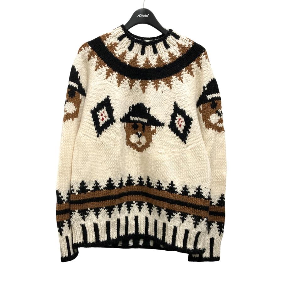 ディースクエアード☆ニットブルゾン☆お値下げ☆ DSQUARED2（ディースクエアード） DSQUARED2 21AW ベア ウールニット