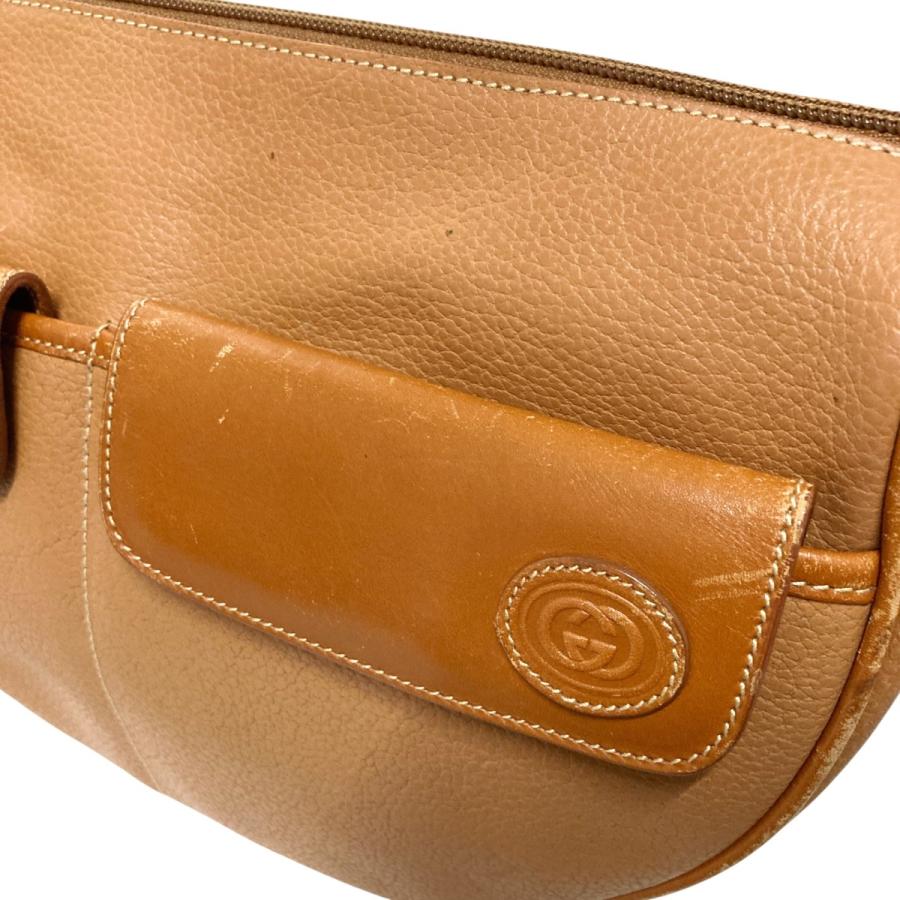 GUCCI（グッチ） 【値下げ】GUCCI ショルダーバッグ ブラウン (和歌山