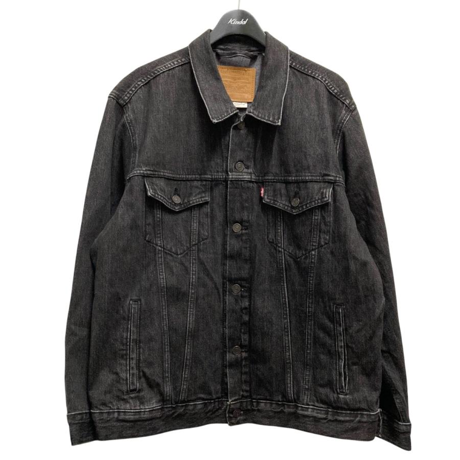 Levi's ブラック デニムジャケット Mサイズ Levi's/Super Black Denim Trucker Jacket(リーバイス デニム