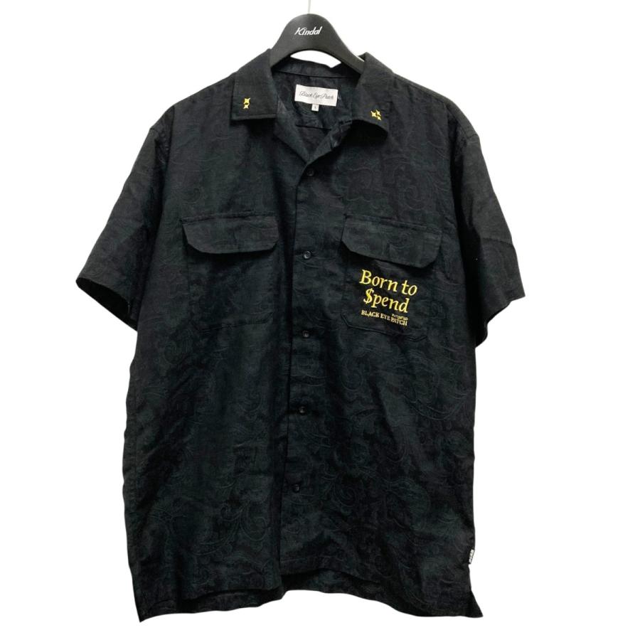 BlackEyePatch ブラックアイパッチ ペイズリー 半袖シャツ