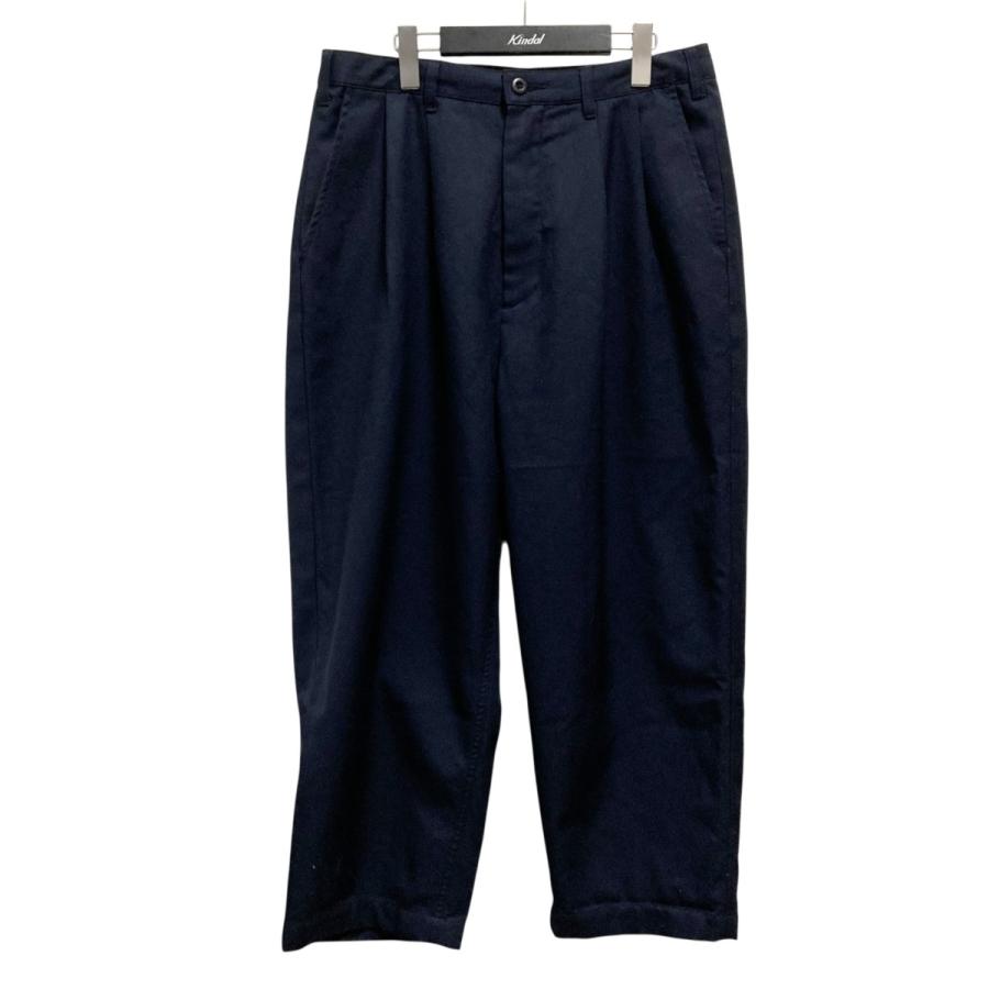 値下げ】EVISEN タックパンツ ネイビー サイズ：L (和歌山店