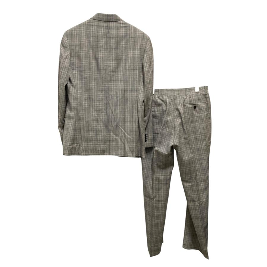 ETRO（エトロ） チェック セットアップスーツ 11929 グレー×ピンク 