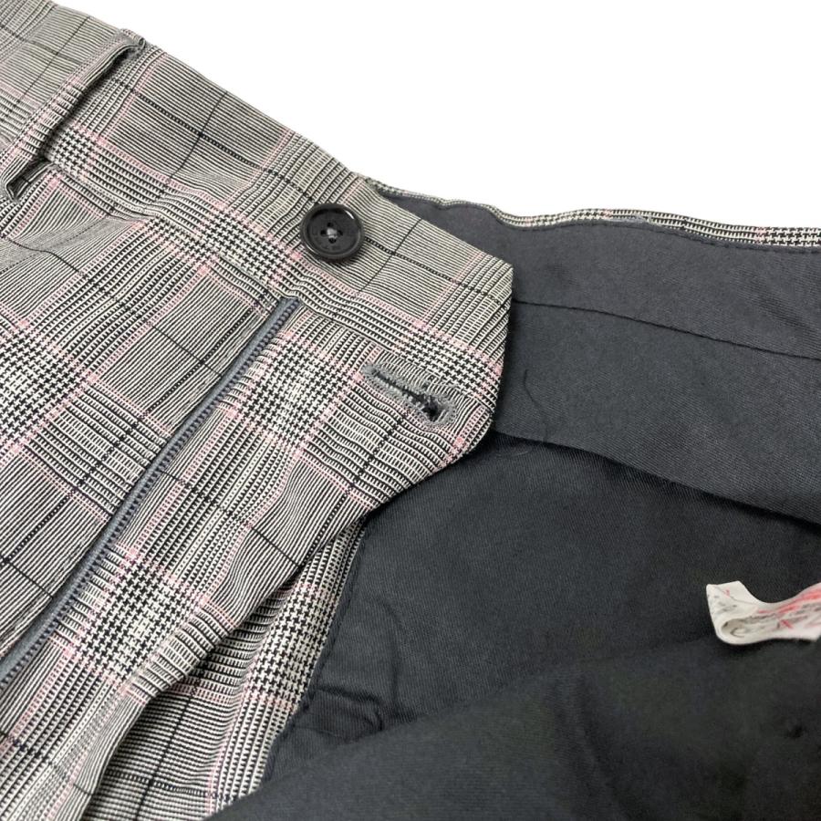 ETRO（エトロ） チェック セットアップスーツ 11929 グレー×ピンク 