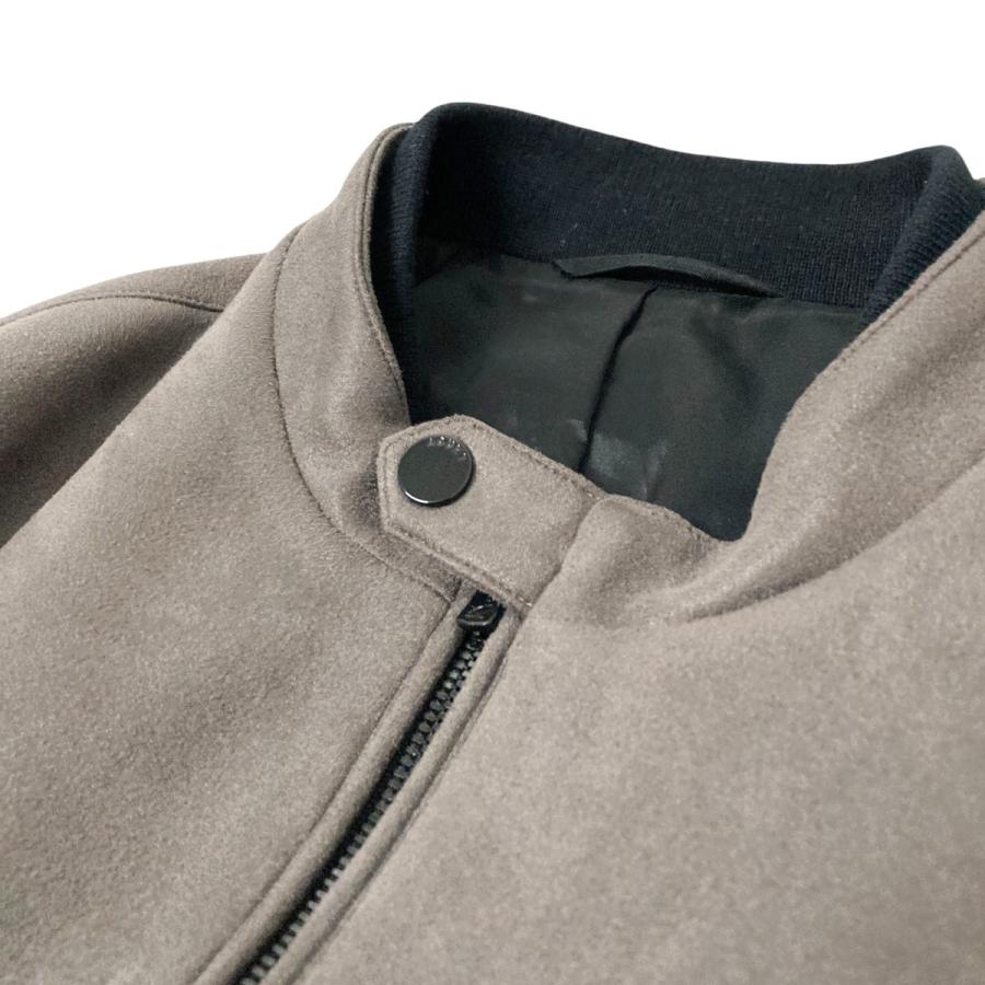 値下げ】AOURE ポンチスェードシングルライダースジャケット ジップ