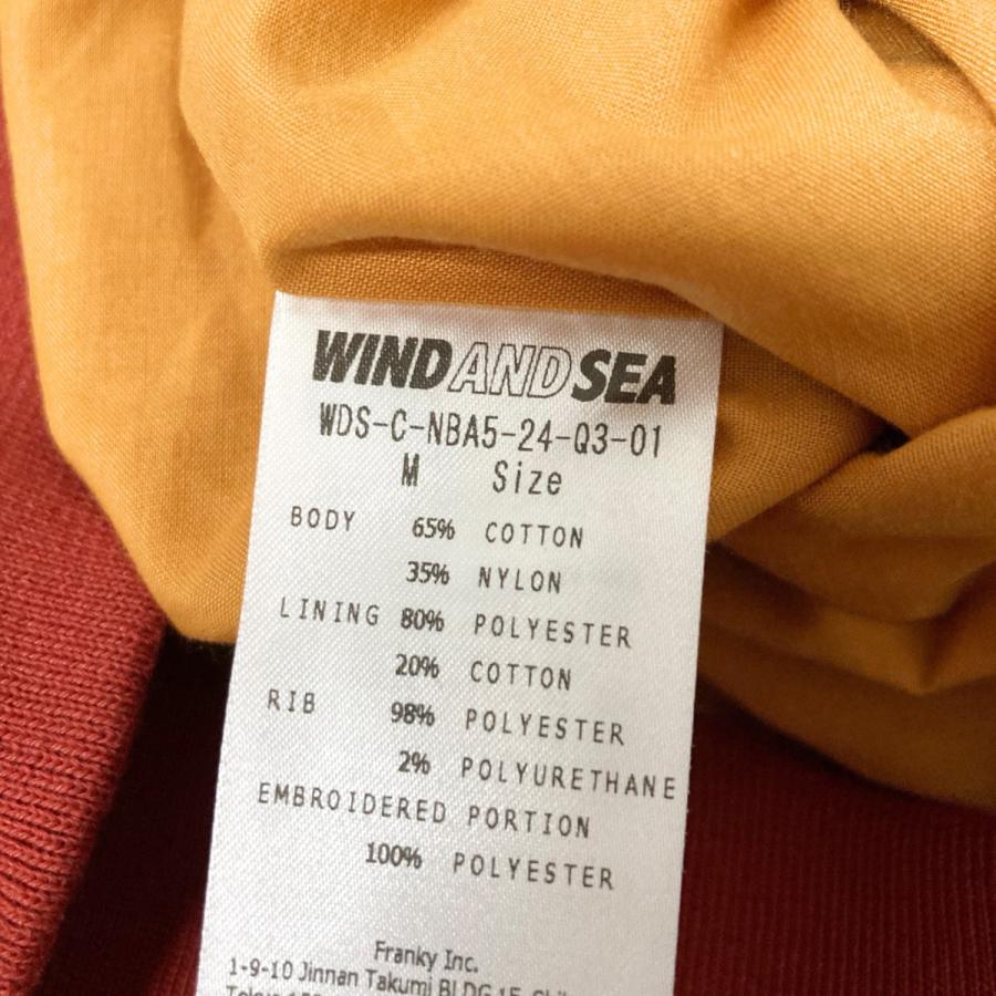 WIND AND SEA ウィンダンシー ジップジャケット WDS C NBA5 24 Q3 01