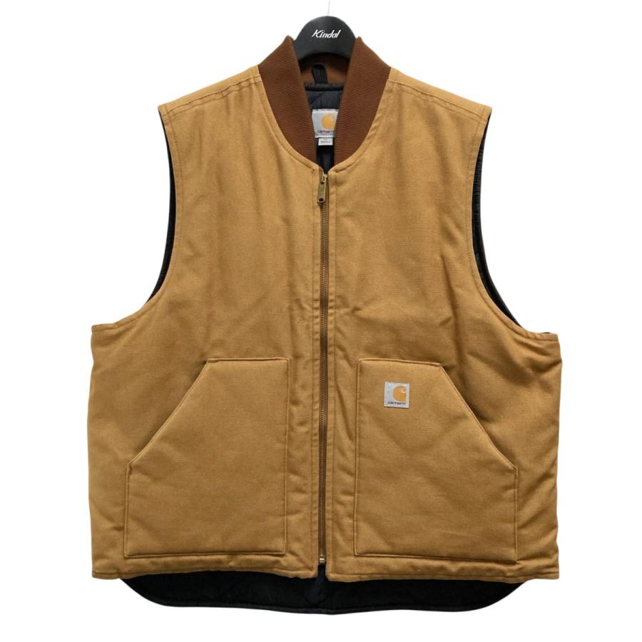 CARHARTT カーハート ベスト ジャケット ベージュ Carhartt（カーハート） CarHartt DUCK Vest 中綿ベスト V01 BRN