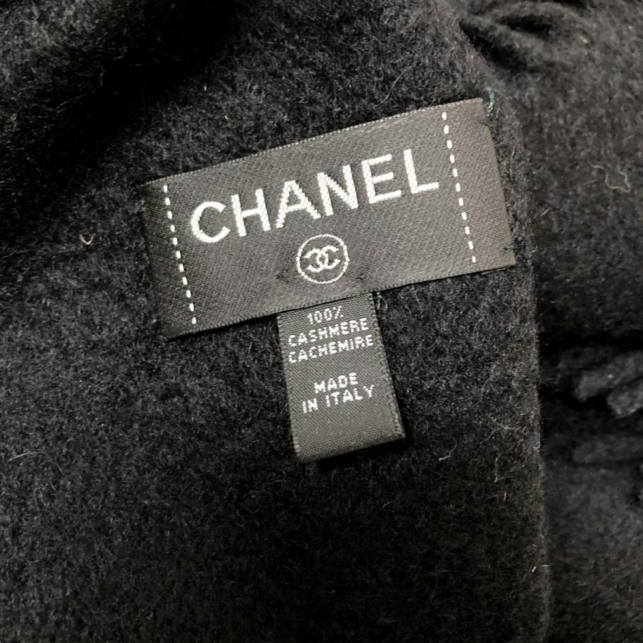 CHANEL（シャネル） フリンジマフラー ブラック : カインドオルYahoo
