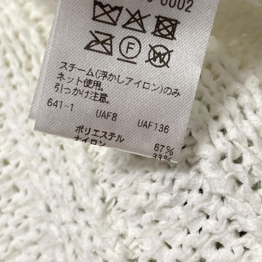 【WHITE】<conte>テープヤーン  カーディガン WHITE】【FREE】<conte>テープヤーン カーディガンの通販 by UNITED