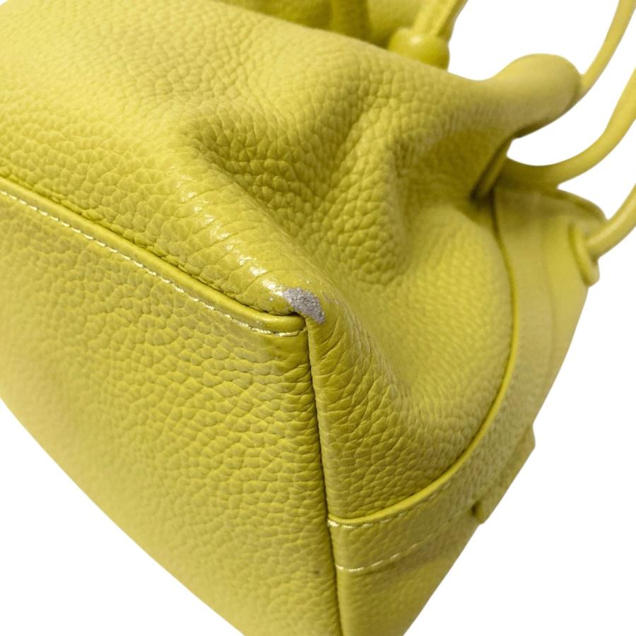 VASIC（ヴァジック） VASIC BOND MINI ハンドバッグ イエローグリーン