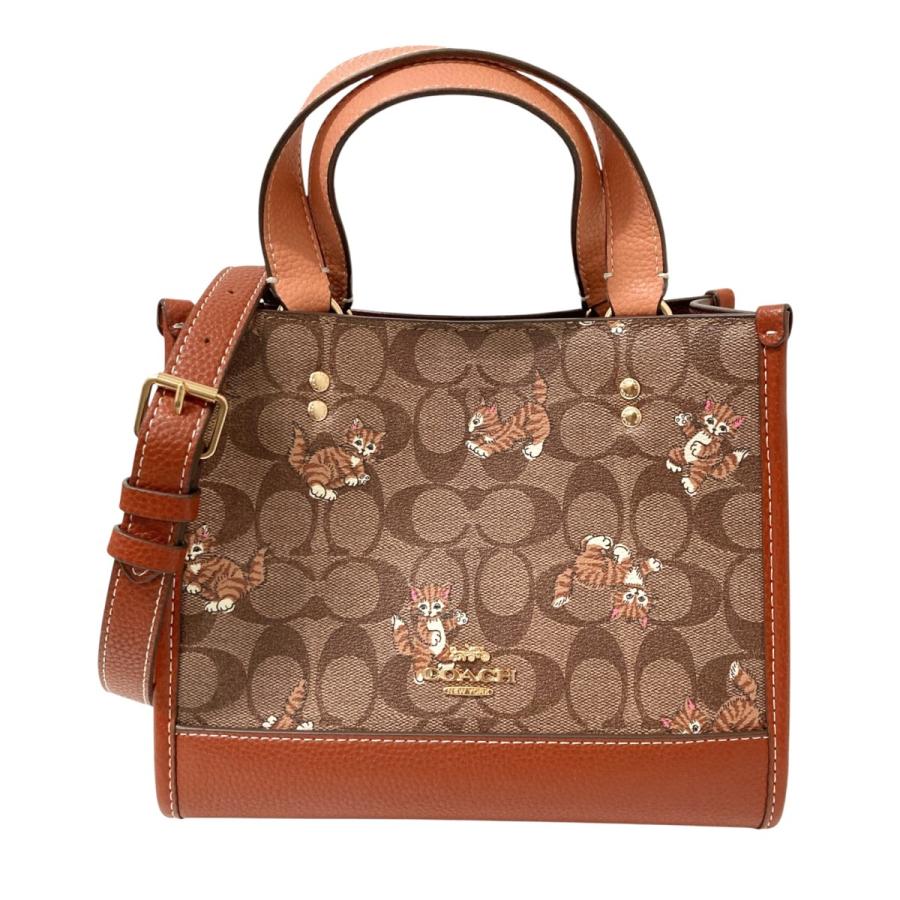 COACH（コーチ） ダンシング キトゥン 2WAYショルダーバッグ CC424