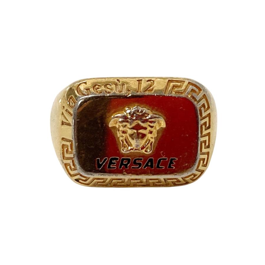 専用❗️箱付♡VERSACE✨ ヴェルサーチ メデューサ ゴールドリング 21号 ラ メドゥーサ リング ゴールド | VERSACE JP
