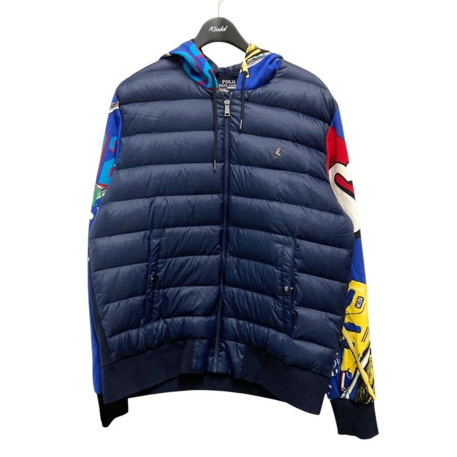 ダウンジャケット ポロラルフローレン Lサイズ ネイビー 中古・古着通販】POLO RALPH LAUREN (ポロ・ラルフローレン) ダウン