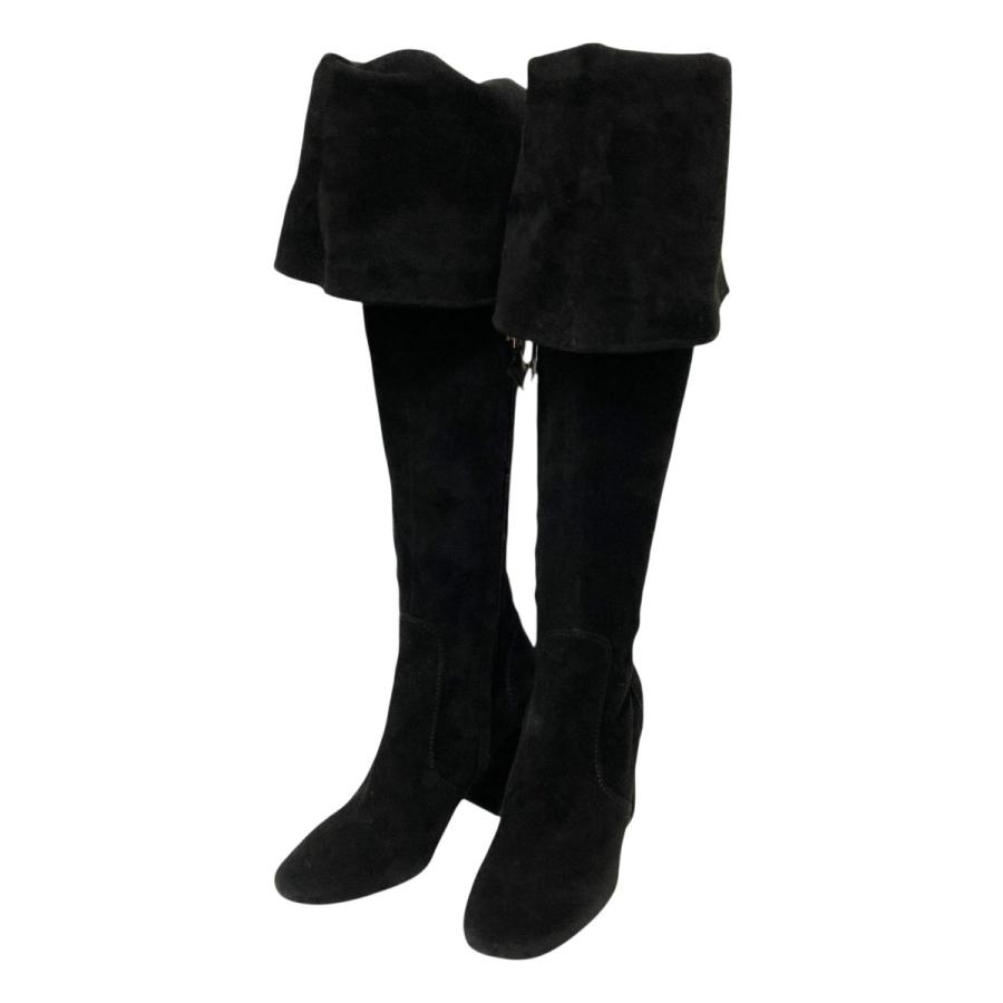 LOUIS VUITTON（ルイ・ヴィトン） ロングブーツ ブラック サイズ：37