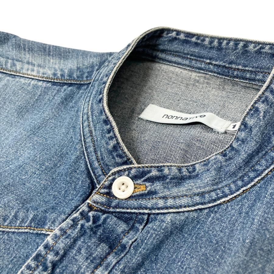 nonnative / 長袖シャツ/1/コットン/IDG/無地/NN-S4008 nonnative（ノンネイティブ） nonnative RANCHER SHIRT COTTON 7．5oz