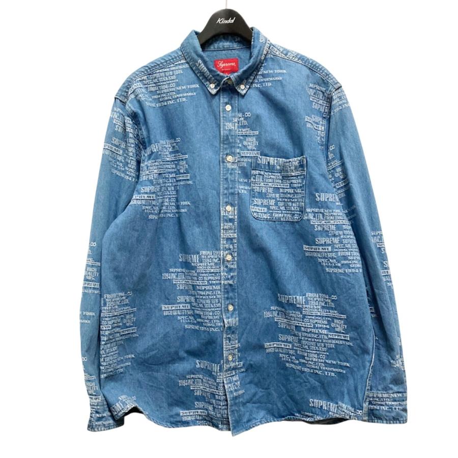 り*ぴ様 supreme デニム　シャツ　denim り*ぴ様 supreme デニム シャツ denim Supreme 22FW Multi Type