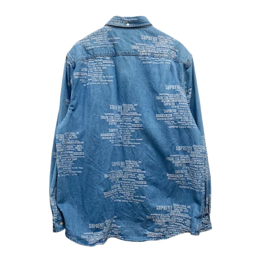 Supreme（シュプリーム） Supreme Trademark Jacquard Denim Shirt