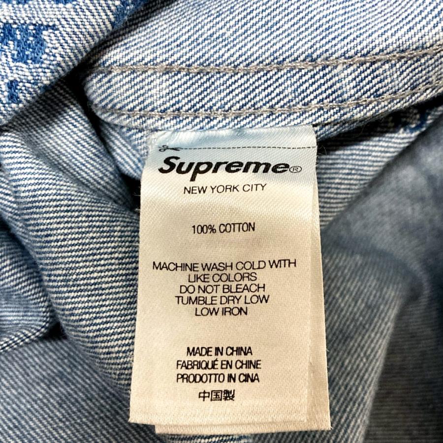 Supreme（シュプリーム） Supreme Trademark Jacquard Denim Shirt