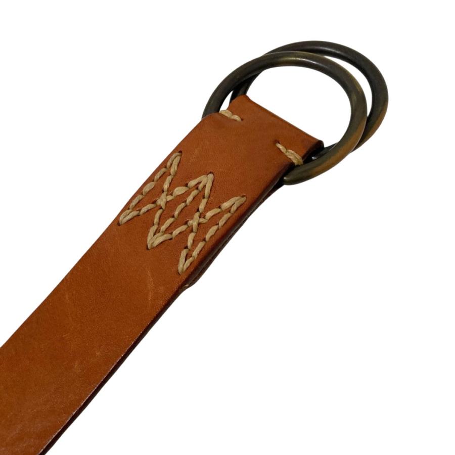visvim ビズビム DOUBLE RINGBELT ダブルリングレザーベルト visvim（ヴィズヴィム） ビズビム VISVIM DOUBLE RING BELT レザー