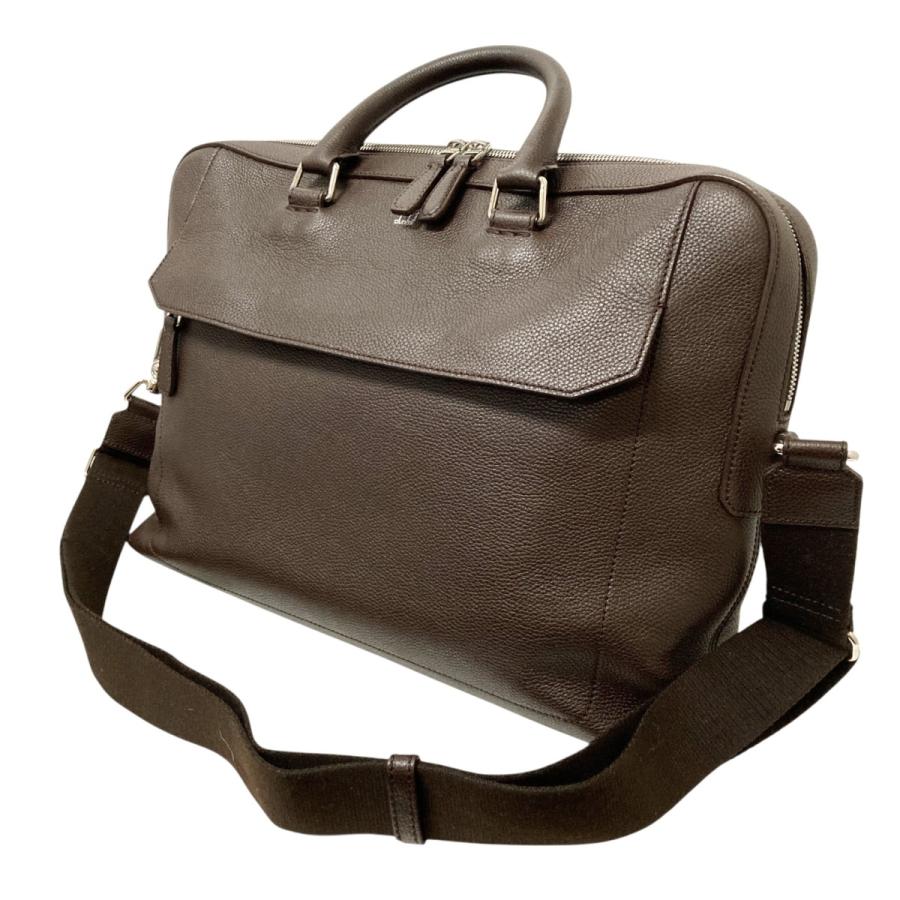 Dunhill ベルグレイブ ビジネスバッグ ブリーフケース 2way ブラウン dunhill（ダンヒル） dunhill BELGRAVE ビジネスバッグ ブラウン