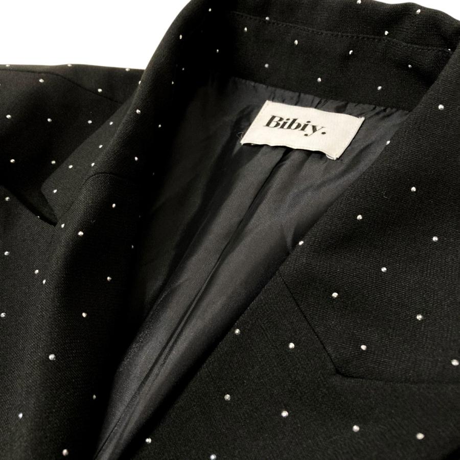 ビビィ Bibiy． Jewel Jacket ダブルジャケット B31 JK015BKF ブラック