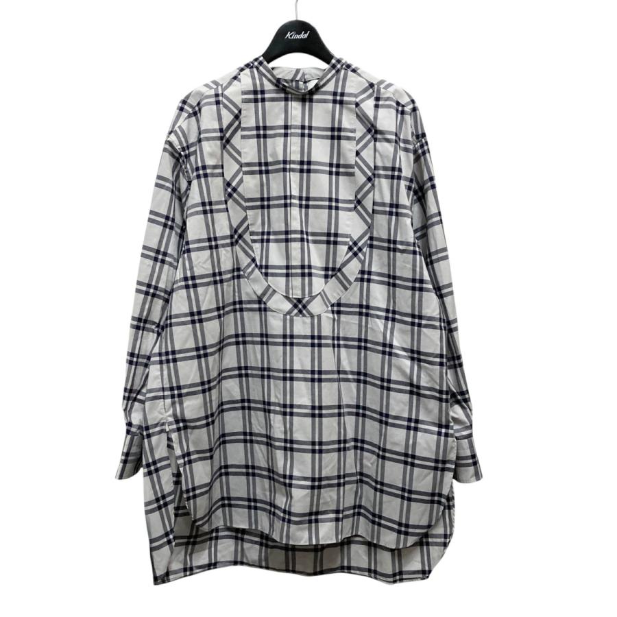 HYKE（ハイク） 【値下げ】HYKE BIBFRONT SHIRT チェック プルオーバー 