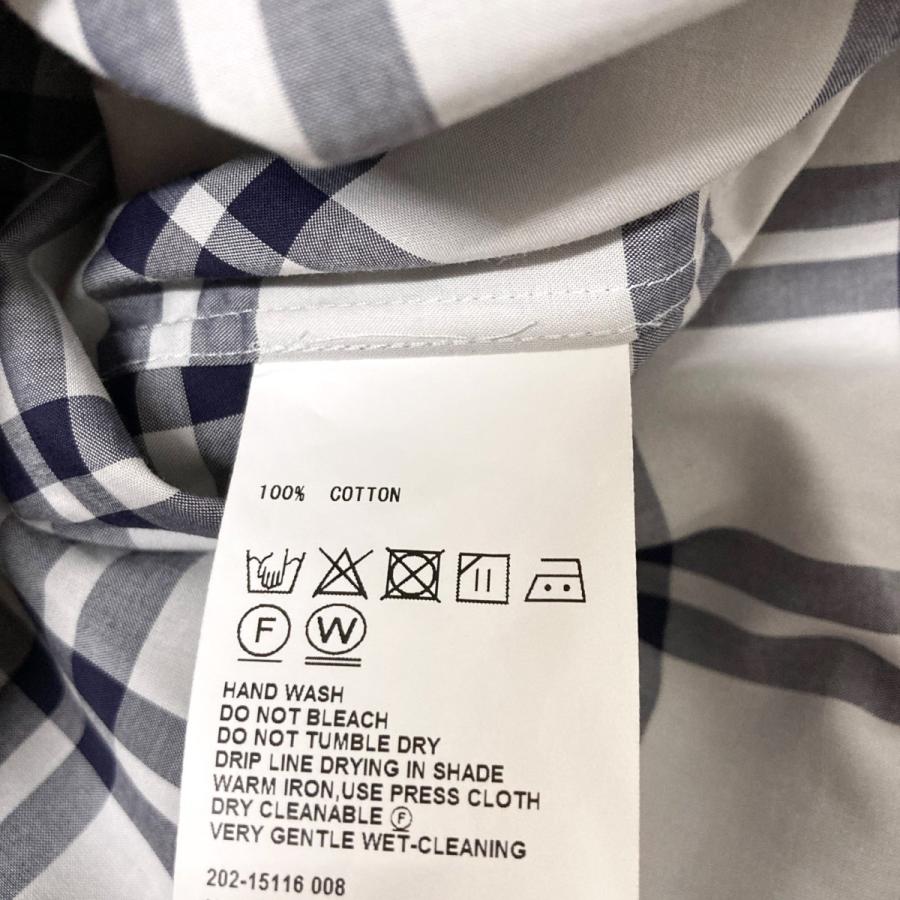 HYKE（ハイク） 【値下げ】HYKE BIBFRONT SHIRT チェック プルオーバー 