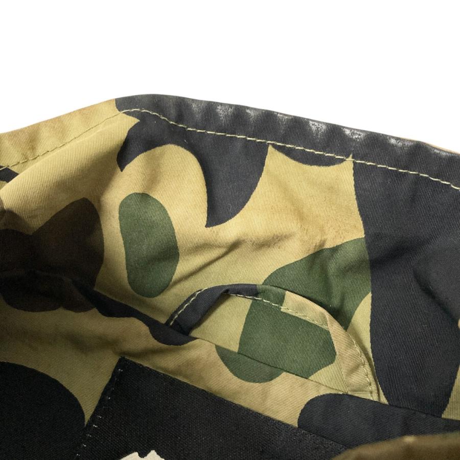 【値下げ】A BATHING APE 1st Camo カモフラ柄ジャケット ベージュ×グリーン サイズ：M (和歌山店)の画像