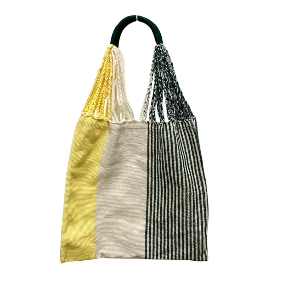 MARNI（マルニ） トートバッグ SHMH0009A0 グリーン×イエロー 