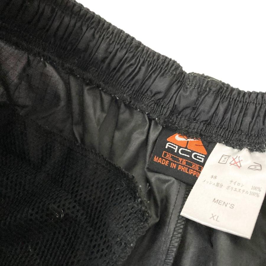 ACG ナイキエーシージー ナイロンパンツ ブラック サイズ：XL
