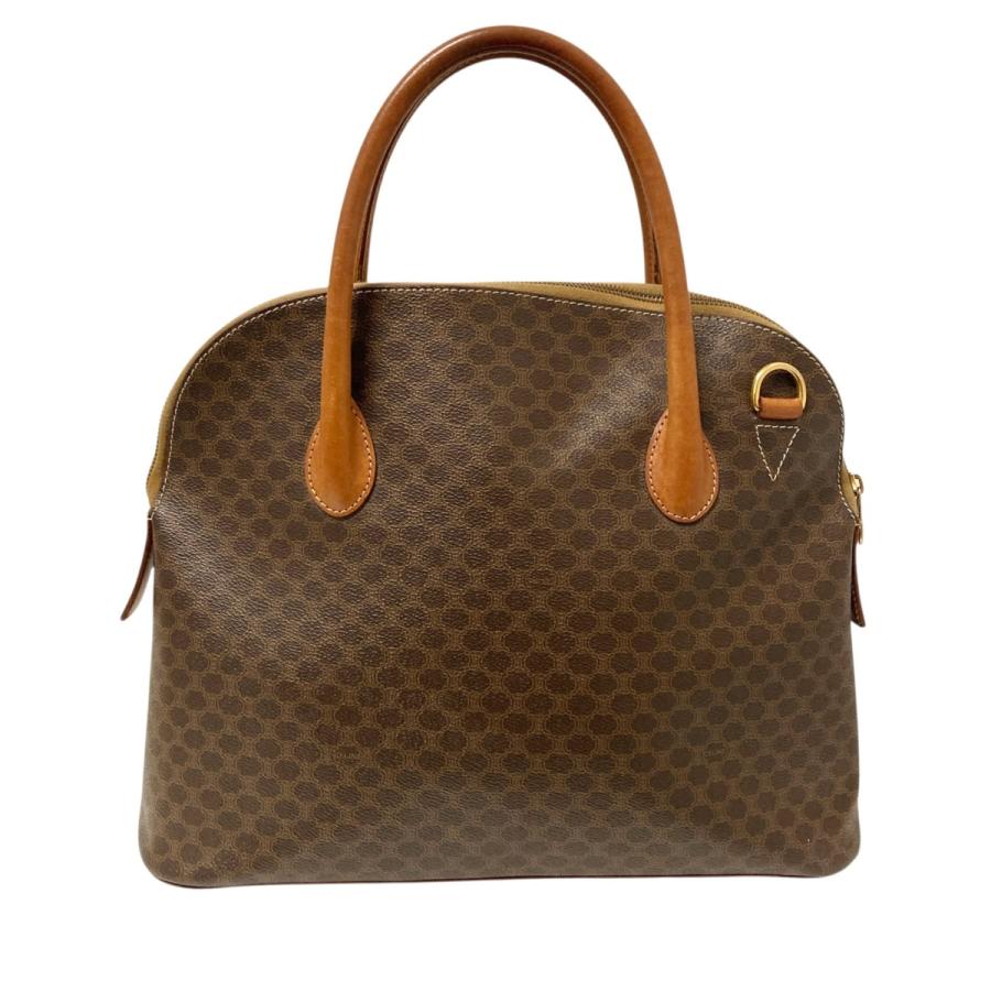 CELINE（セリーヌ） マカダム トートバッグ ブラウン : カインドオル