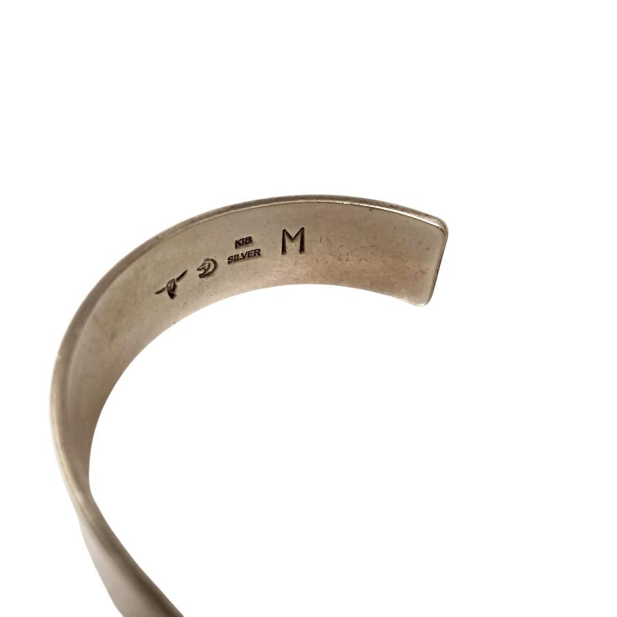 タディー＆キング Tady ＆ King 平打ちバングル シルバー×ゴールド