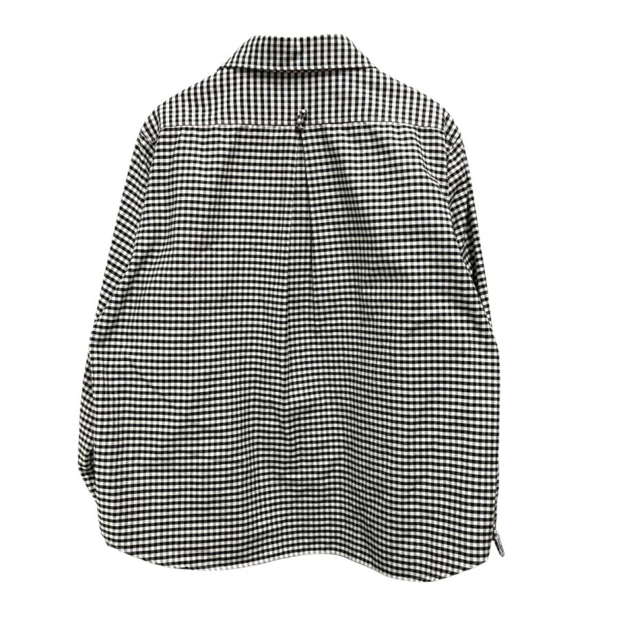 Danton（ダントン） チェックシャツ WRC12 111 02 ホワイト×ブラック