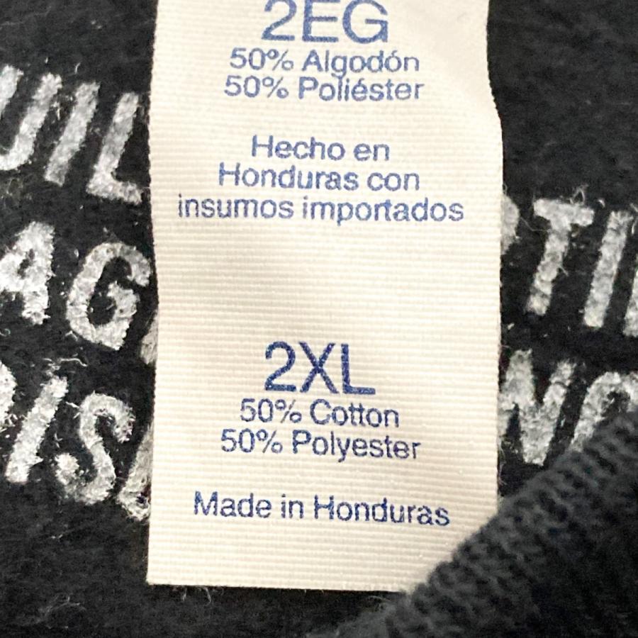 WACKO MARIA（ワコマリア） プリントスウェット ブラック サイズ：2XL