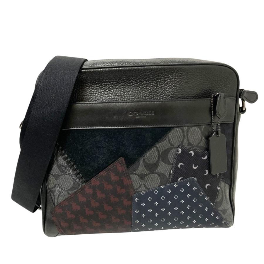 COACH（コーチ） 【値下げ】COACH CHARLES CAMERA BAG WITH PATCHWORK