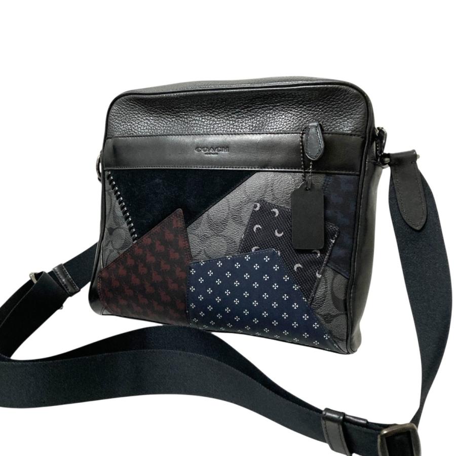 COACH（コーチ） 【値下げ】COACH CHARLES CAMERA BAG WITH PATCHWORK