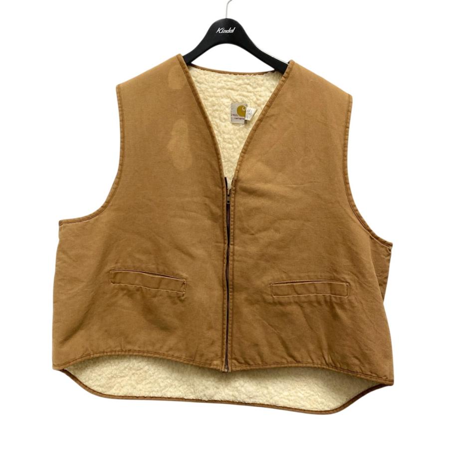 Carhartt ベージュ ベスト Carhartt（カーハート） 内ボアベスト 6SV ベージュ サイズ：XXXL