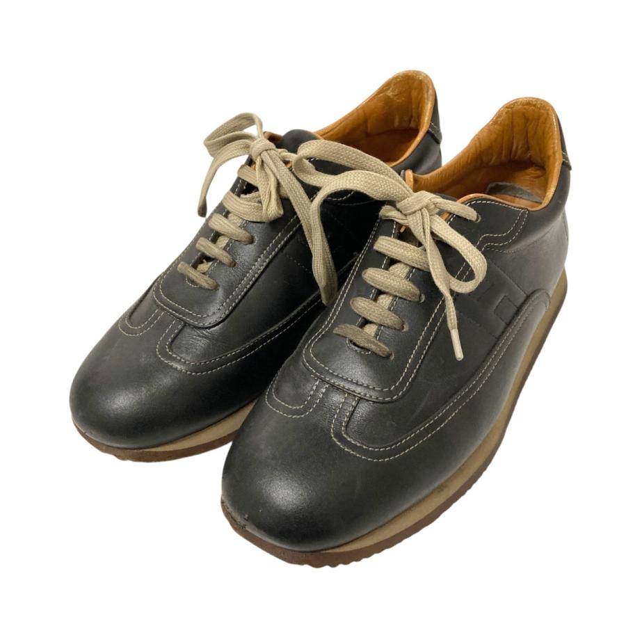 HERMES（エルメス） ローカットスニーカー ブラック サイズ：41