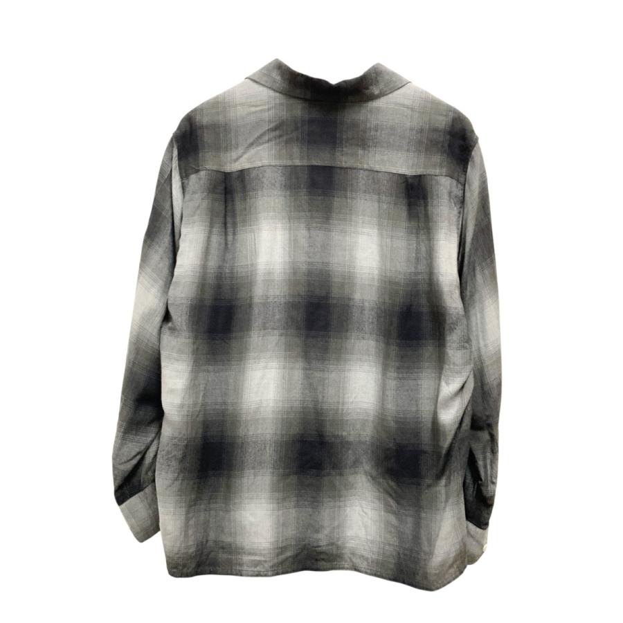 wackomaria 24FW オンブレチェックシャツ　Mサイズ　グレー wackomaria 24FW オンブレチェックシャツ Mサイズ グレー WACKO MARIA