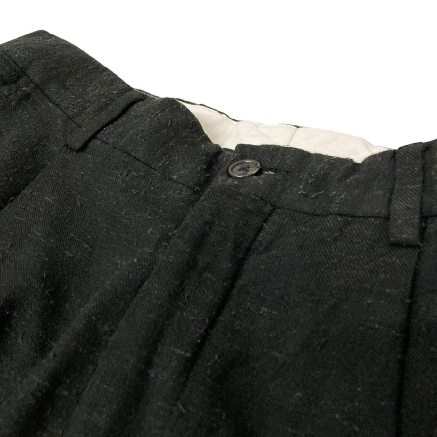 シュプリーム ストレートパンツ　ブラック　32 ストレートパンツ/32/コットン/BLK/ストライプ 人気 Supreme